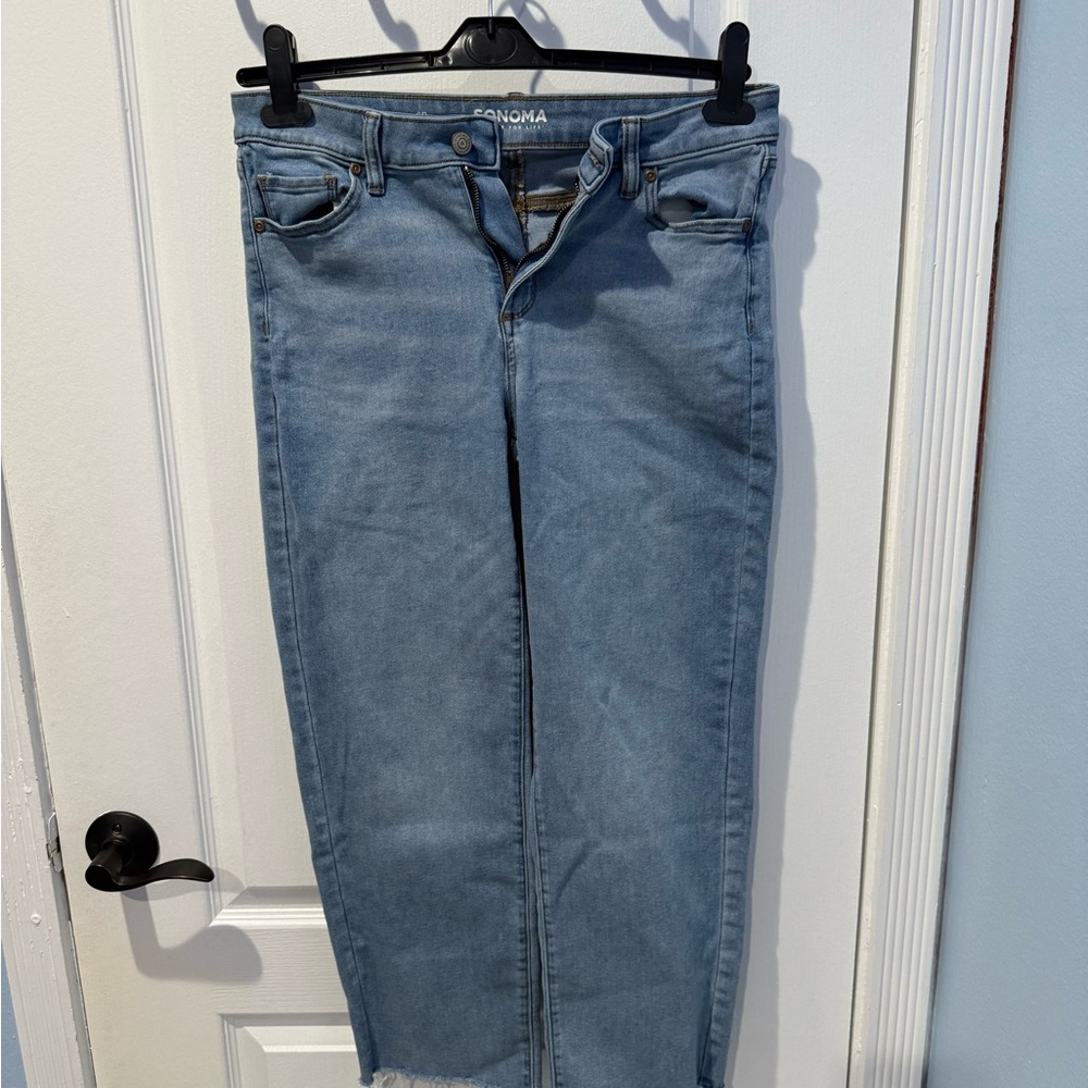 Sonoma Light Blue Straight Leg Jeans